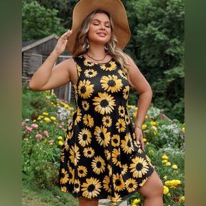 NEW Sunflower tank dress.